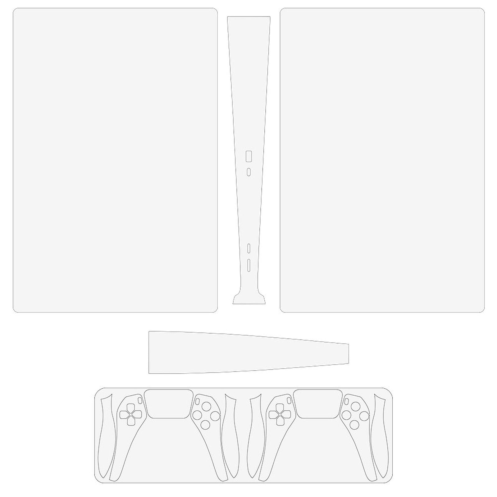 Create Your Own Custom Sticker Set for PS5 Controller and Console (Digital Edition)