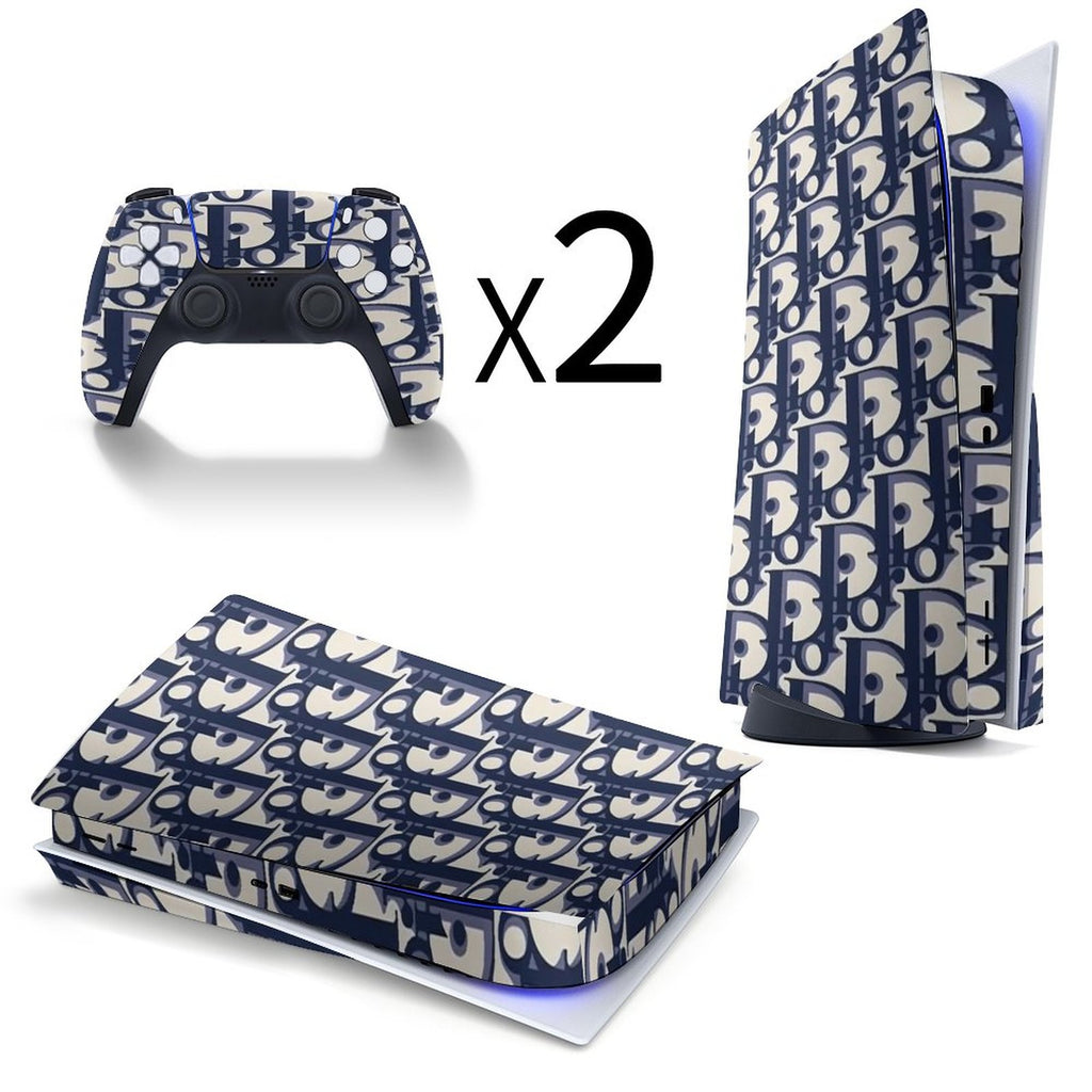 Gamer Wraps "Dior" Sticker Set for PS5 Controller and Console (Dis Version)