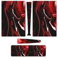 Gamer Wraps "Metallic Marble" Sticker Set for PS5 Controller and Console (Digital Edition)