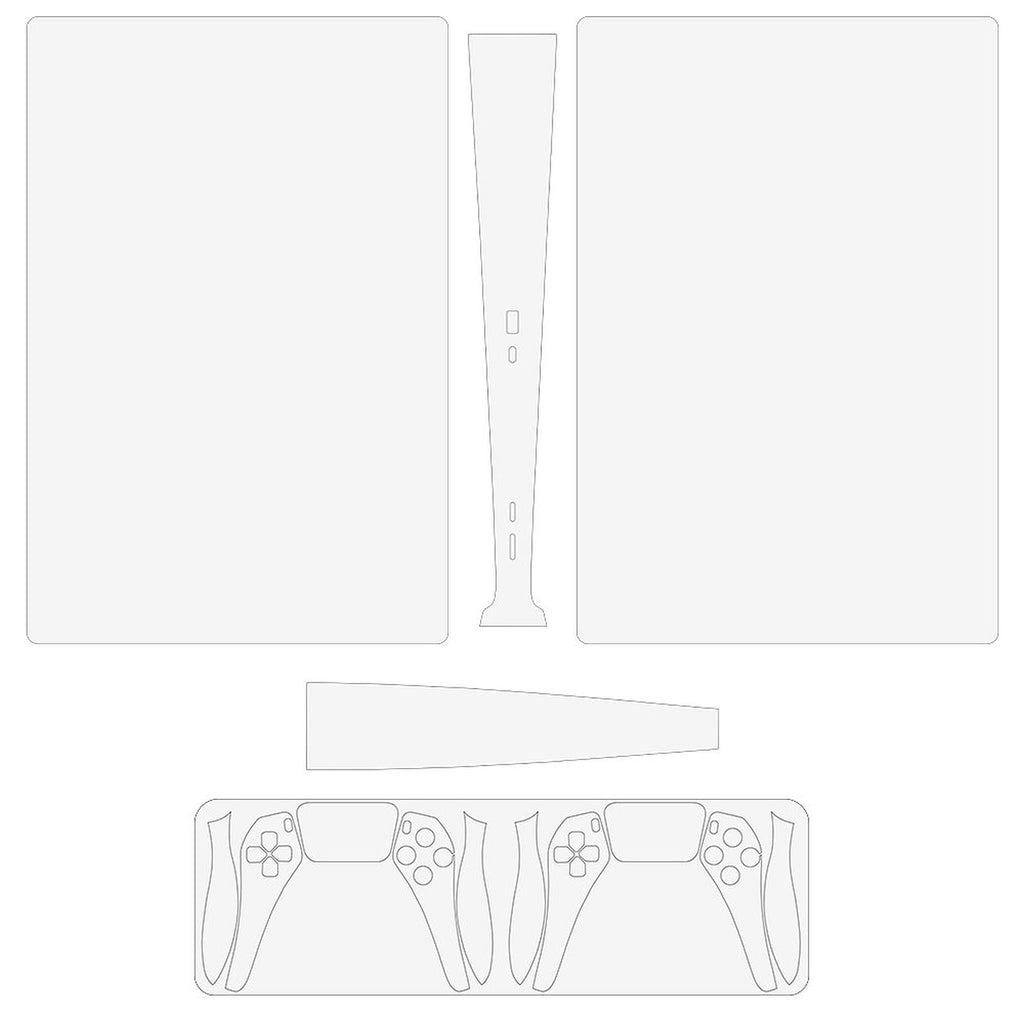 Create Your Own Custom Sticker Set for PS5 Controller and Console (Digital Edition)