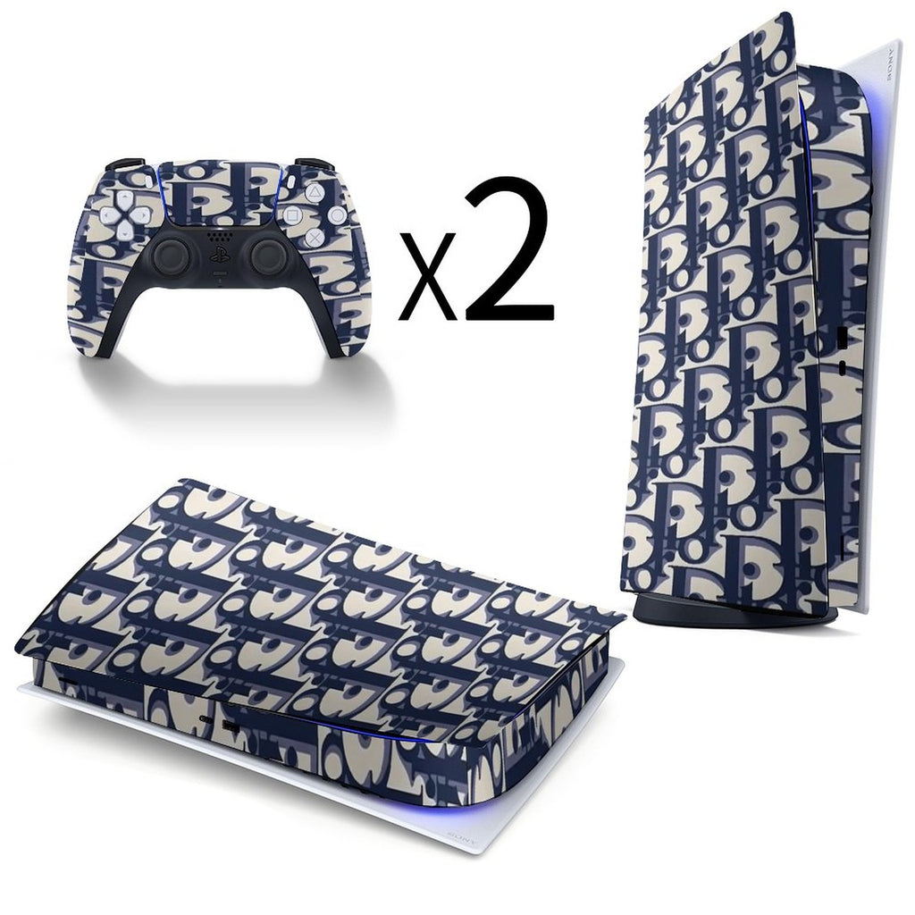 Gamer Wraps "Dior" Sticker Set for PS5 Controller and Console (Digital Edition)