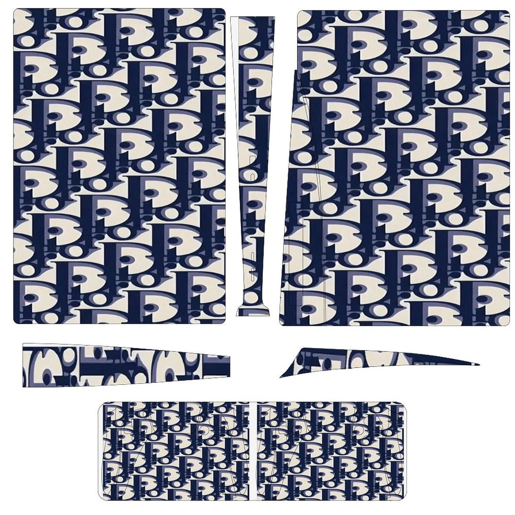 Gamer Wraps "Dior" Sticker Set for PS5 Controller and Console (Dis Version)