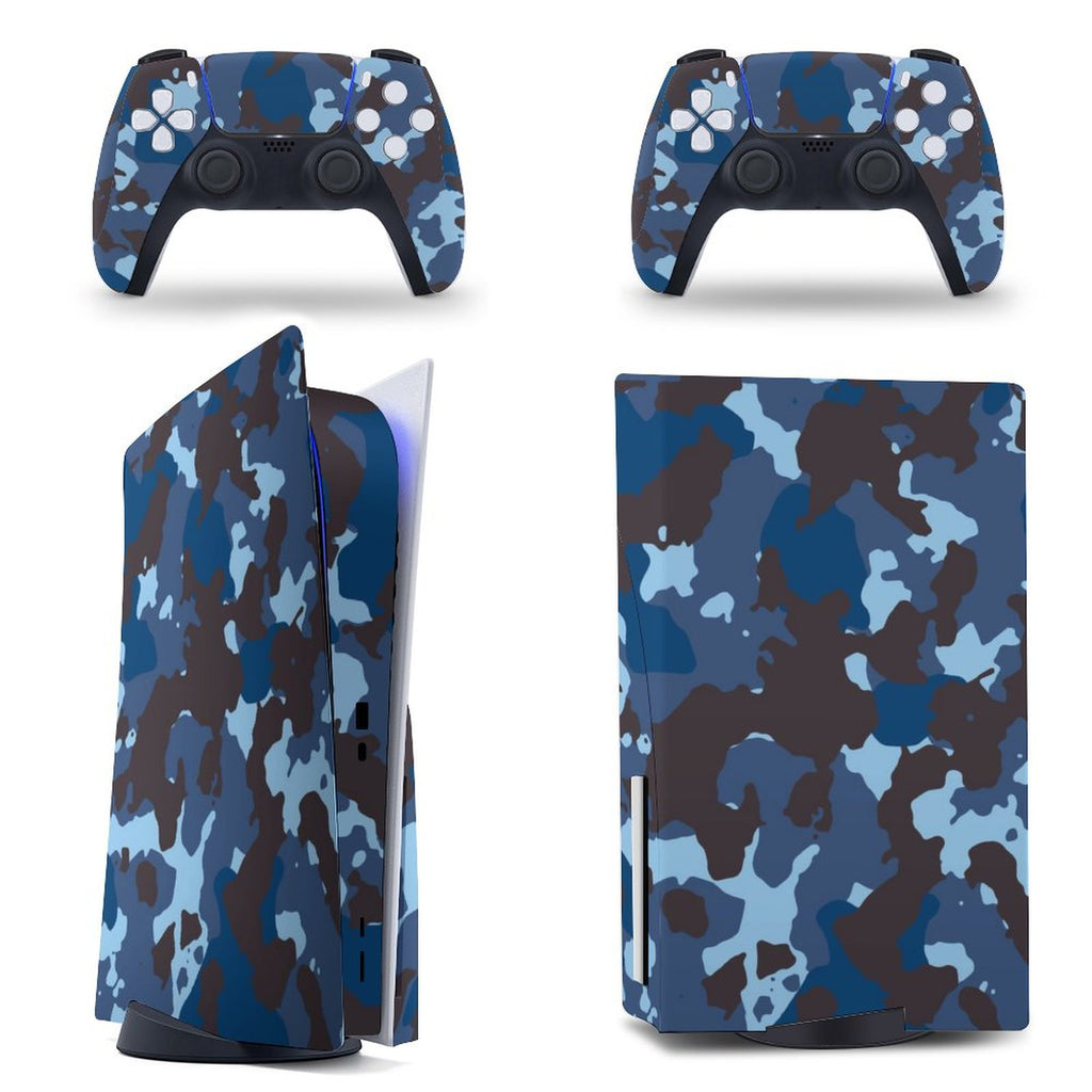 Gamer Wraps "Midnight Storm" Sticker Set for PS5 Controller and Console (Dis Version)