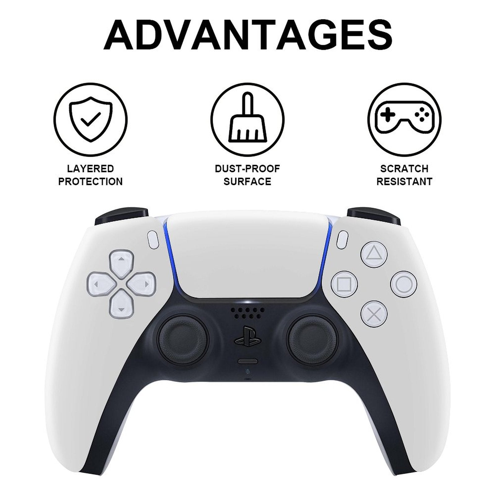 Create Your Own Custom Sticker Set for PS5 Controller and Console (Digital Edition)