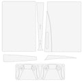 Create Your Own Custom Sticker Set for PS5 Controller and Console (Dis Version)