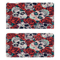 Gamer Wraps "Sugar Skull and Roses" Sticker Set for Nintendo Switch OLED Console, Controllers, and Dock