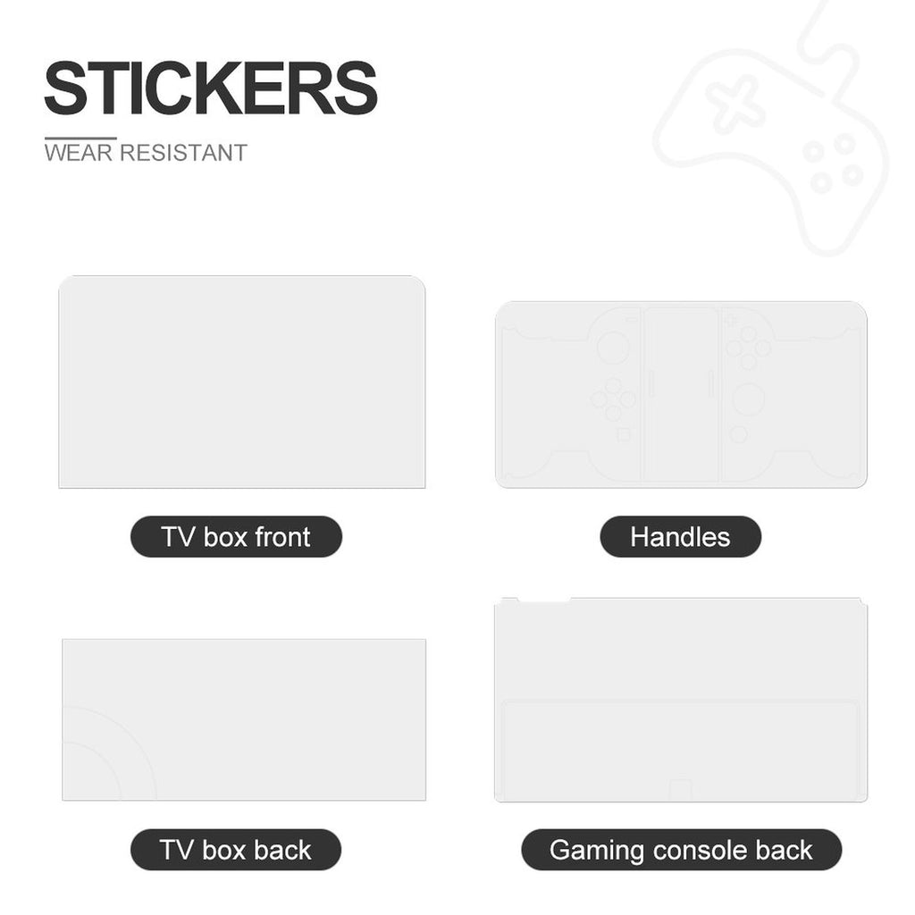 Create Your Own Custom Sticker Set for Nintendo Switch OLED Console, Controller, and Dock