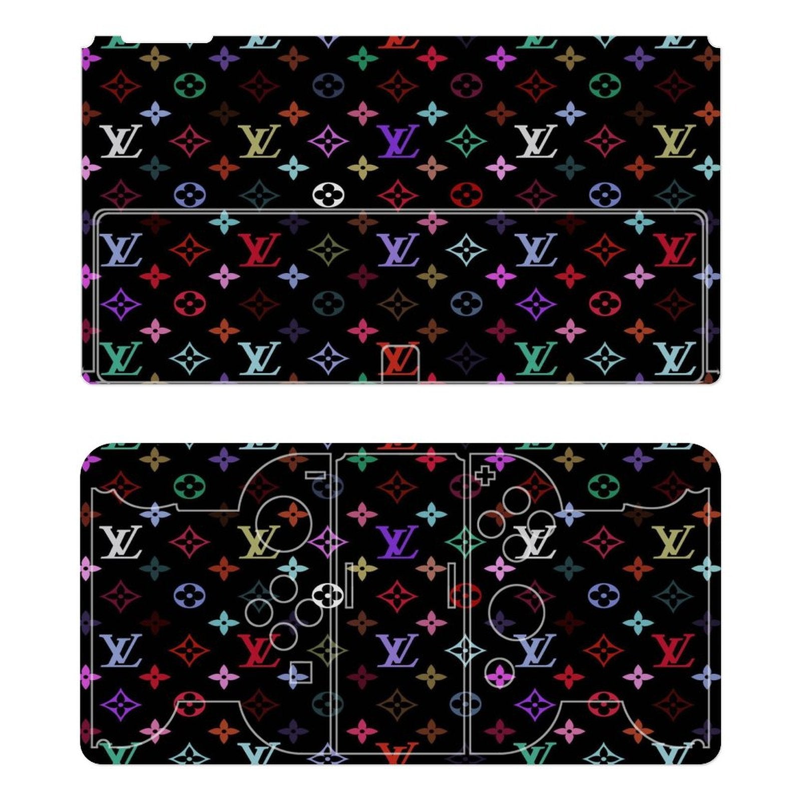 Gamer Wraps "Lui V" Sticker Set for Nintendo Switch OLED Console, Controllers, and Dock