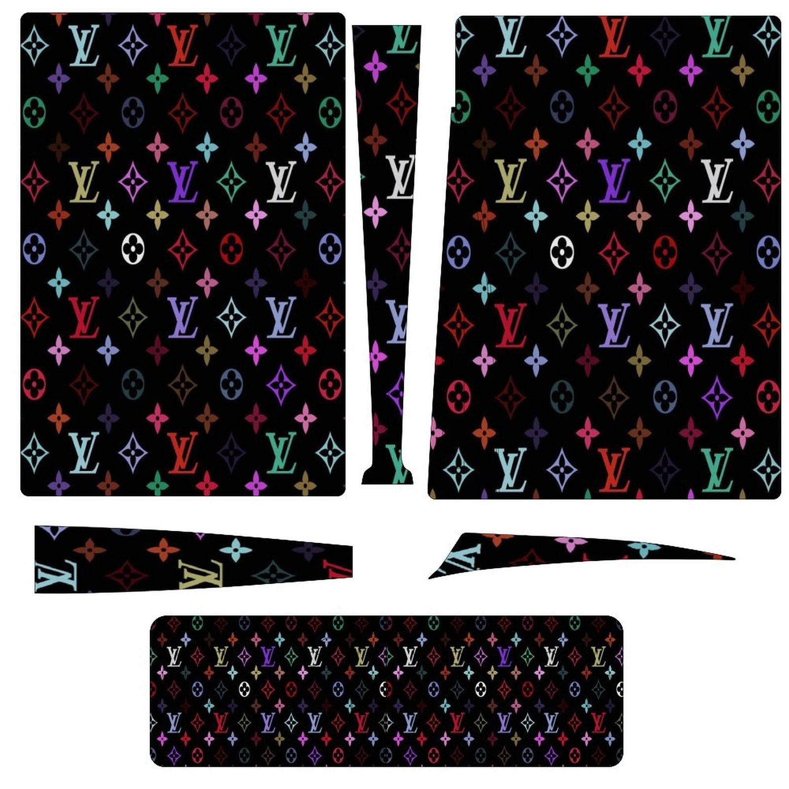 Gamer Wraps "Lui V" Sticker Set for PS5 Controller and Console (Dis Version)