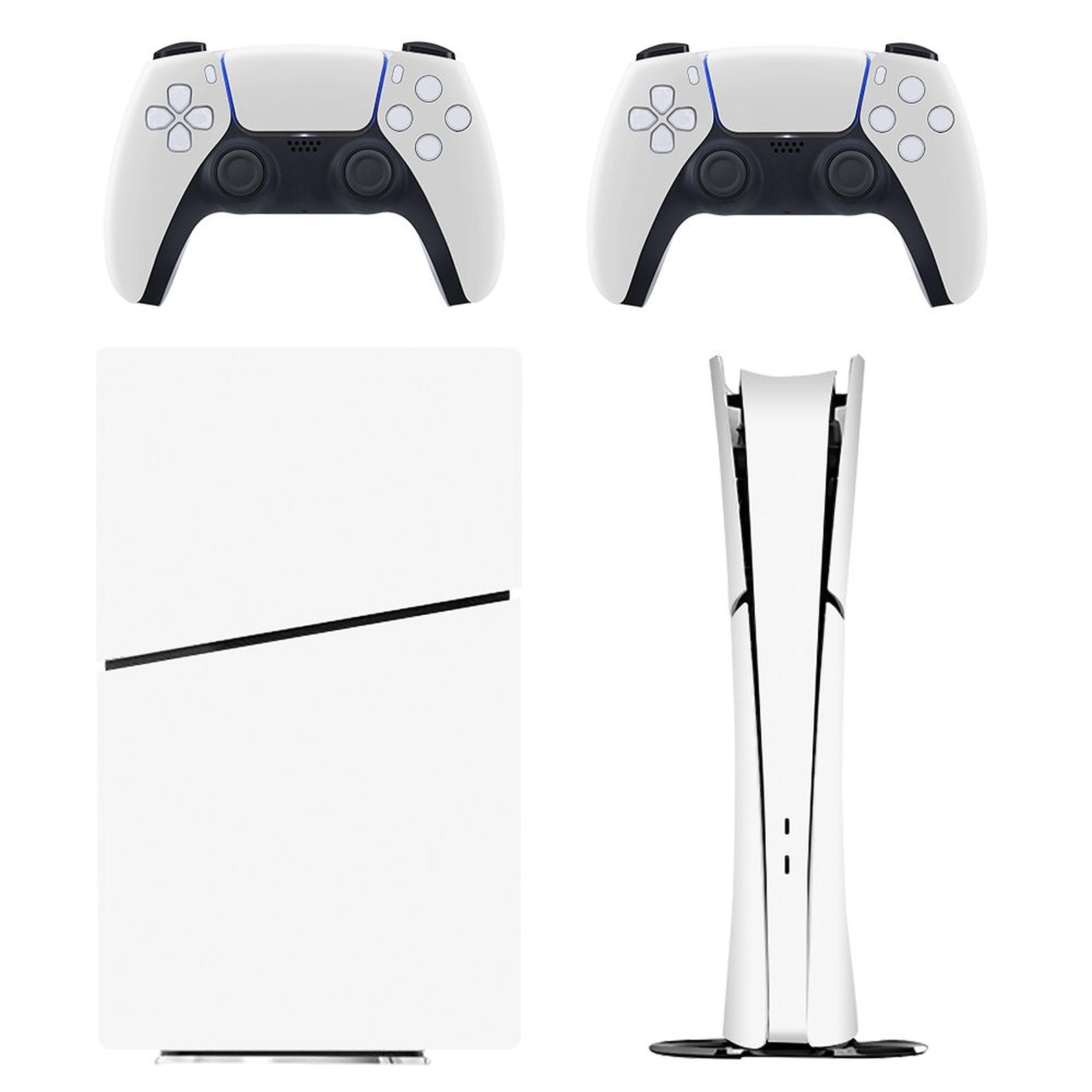 Create Your Own Custom Sticker Set for PS5 Slim Controller and Console (Digital Edition)
