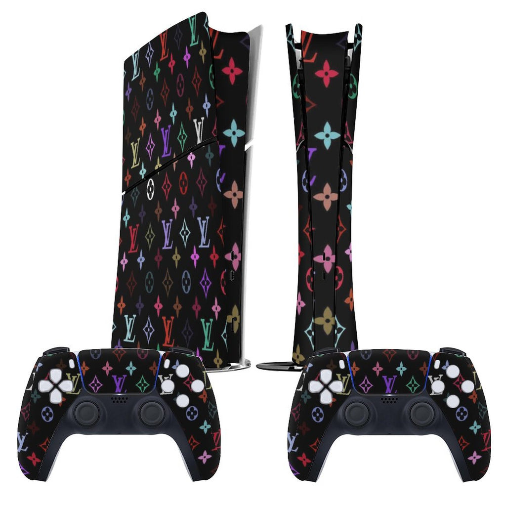 Gamer Wraps "Lui V" Sticker Set for PS5 Slim Controller and Console (Digital Edition)