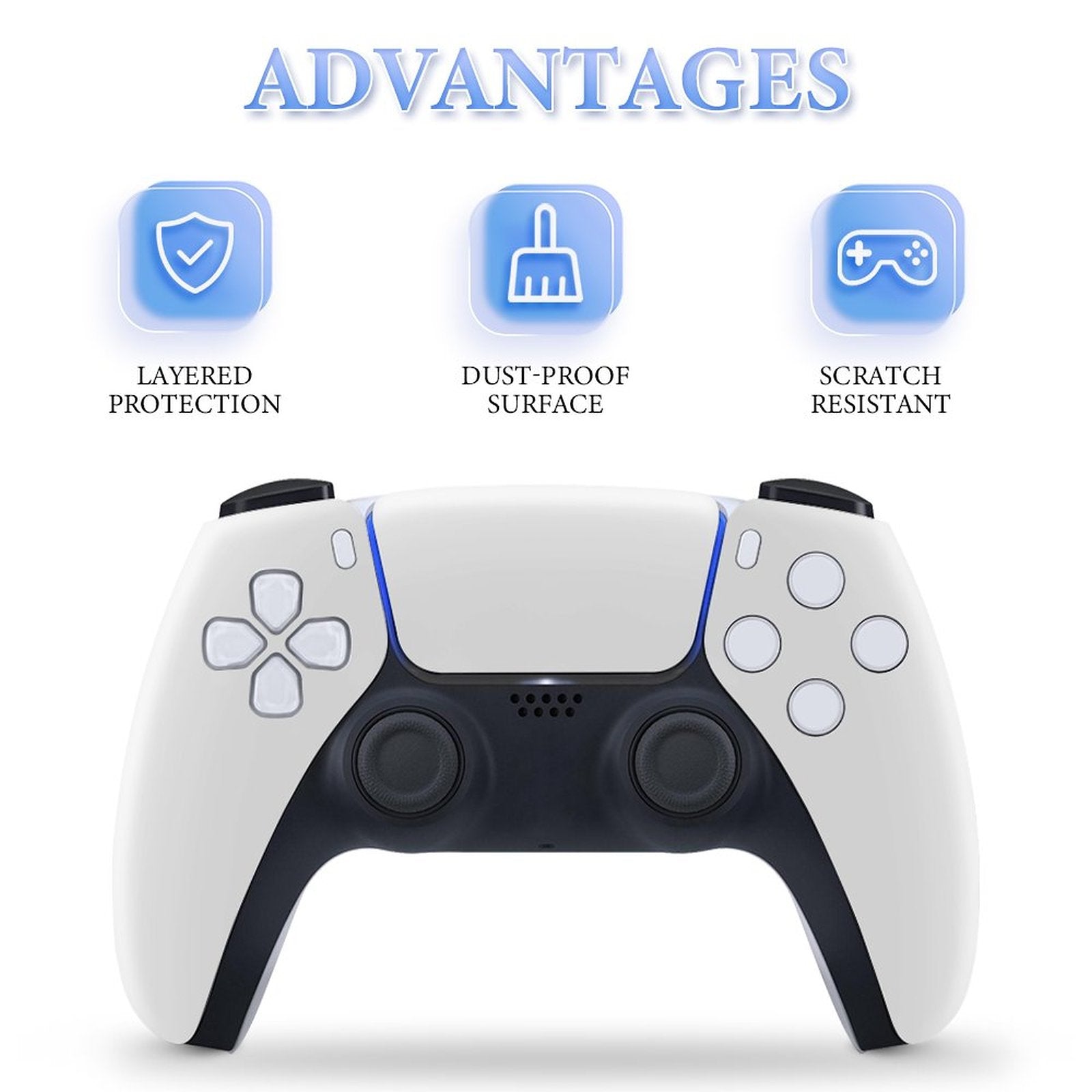 Create Your Own Custom Sticker Set for PS5 Slim Controller and Console (Digital Edition)