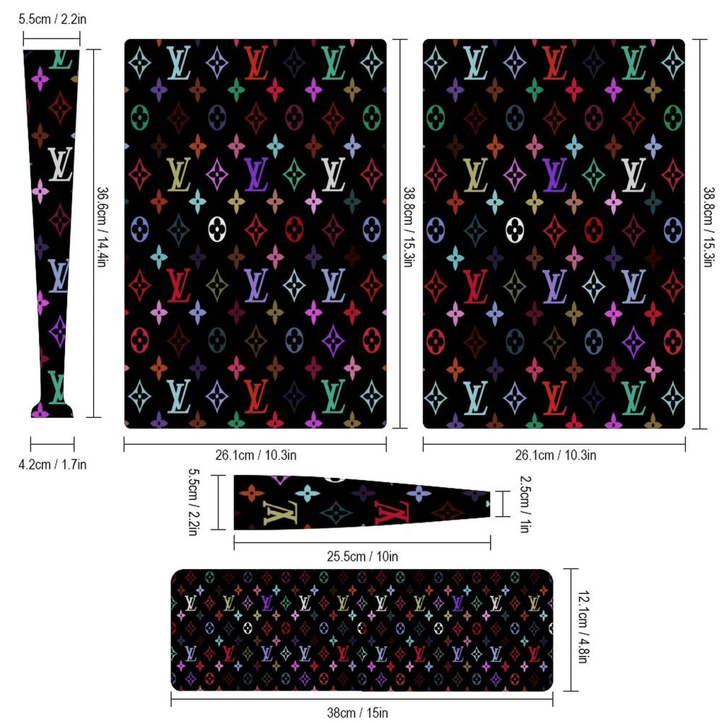 Gamer Wraps "Lui V" Sticker Set for PS5 Controller and Console (Digital Edition)