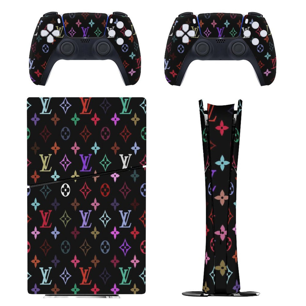 Gamer Wraps "Lui V" Sticker Set for PS5 Slim Controller and Console (Digital Edition)